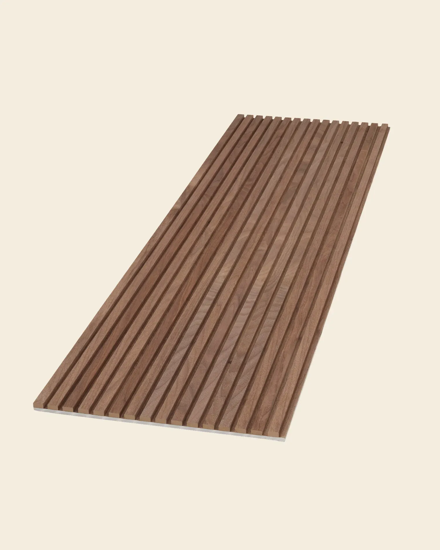 Drew & Jonathan Home™ Grainmatch Walnut Acoustic Slat Wall Panel - Image 6