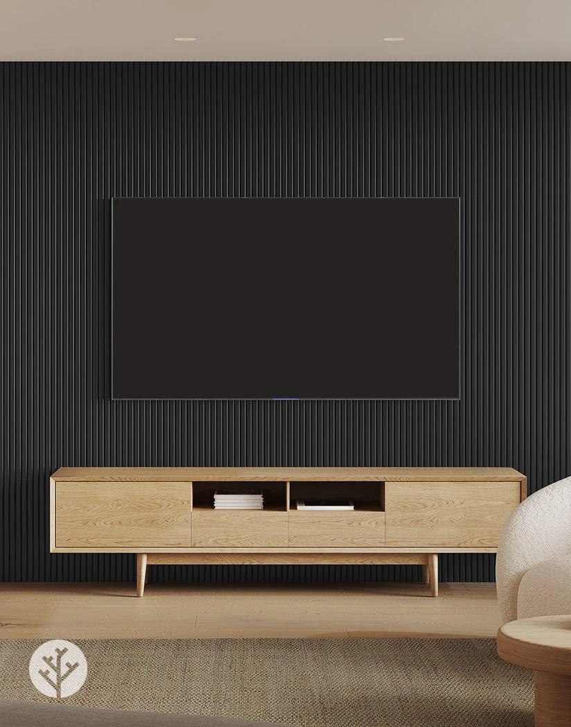 Flutto® Black Slat Flexible Tambour Panels - Image 7
