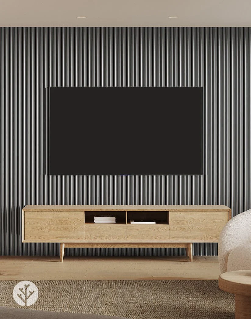 Flutto® Gray Ridge Flexible Tambour Panels - Image 6