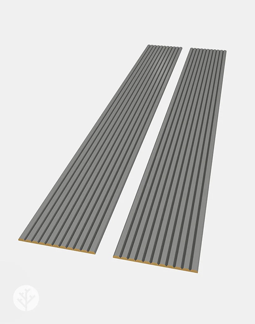 Flutto® Gray Slat Flexible Tambour Panels - Image 10