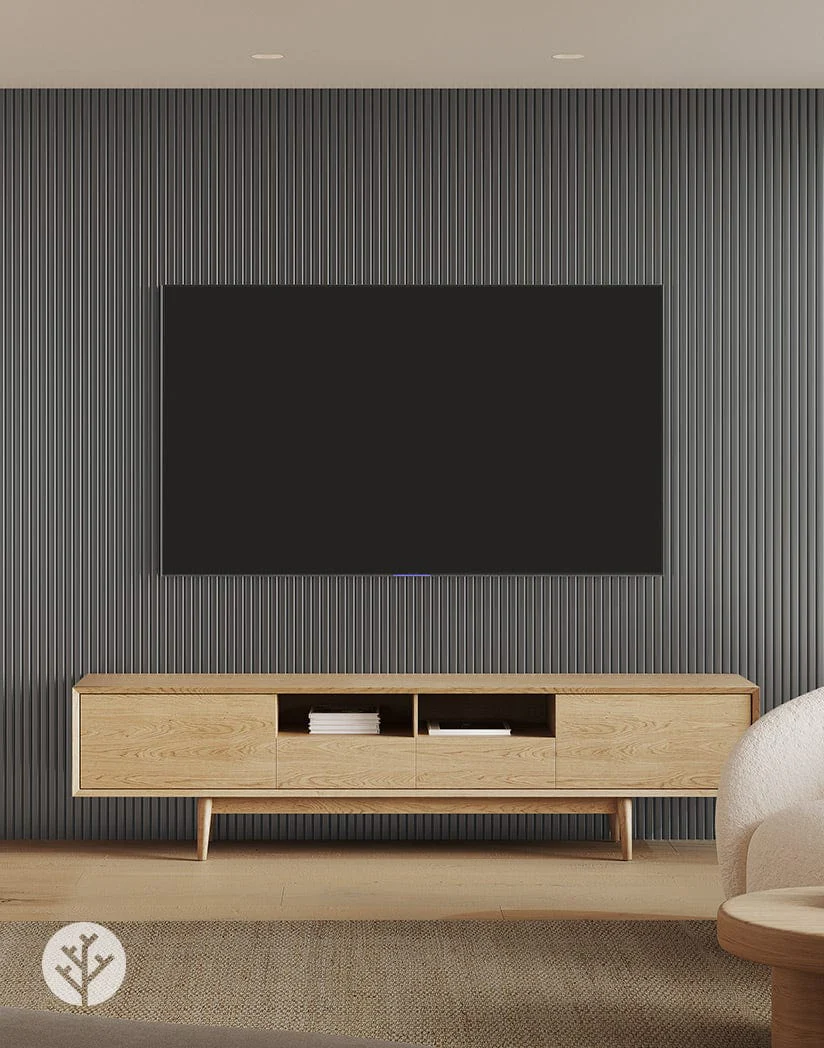 Flutto® Gray Slat Flexible Tambour Panels - Image 4