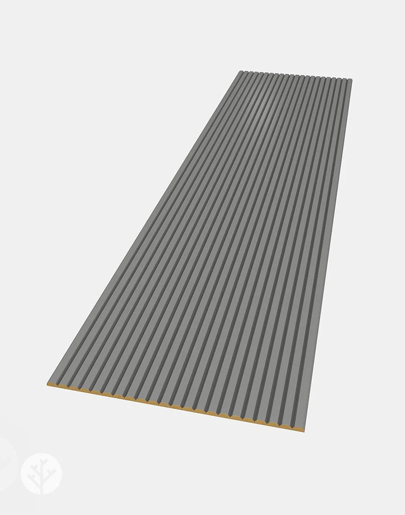 Flutto® Gray Slat Flexible Tambour Panels - Image 8