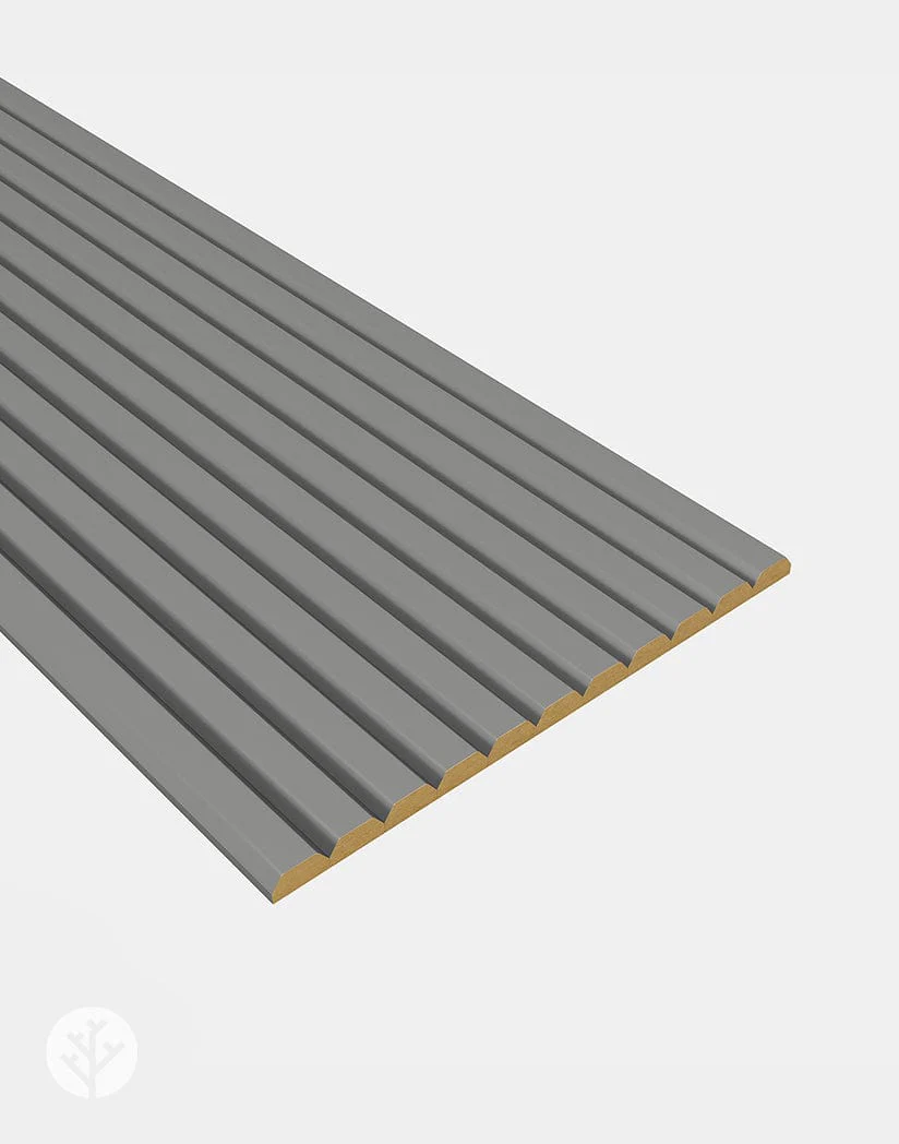 Flutto® Gray Slat Flexible Tambour Panels - Image 9
