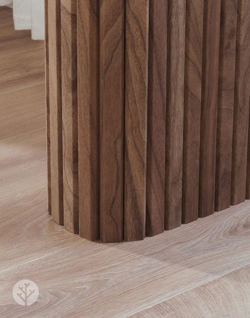 Flutto® Walnut Slat Flexible Tambour Wood Panels - Image 3