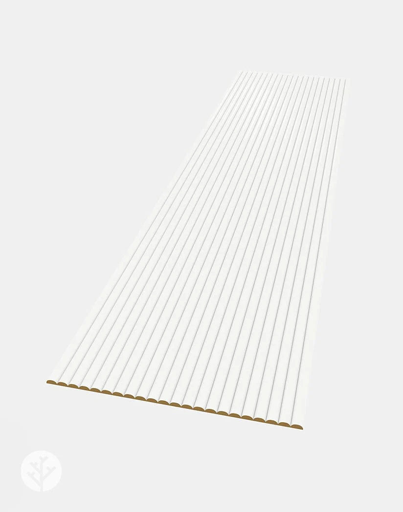 Flutto® White Ridge Flexible Tambour Panels - Image 9