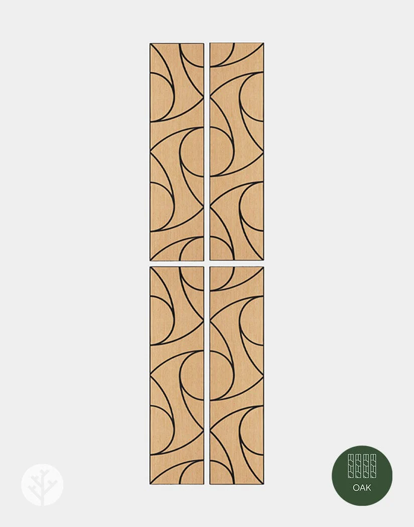 Geo-Lite Whirl Geometric Wall Panels - Image 9