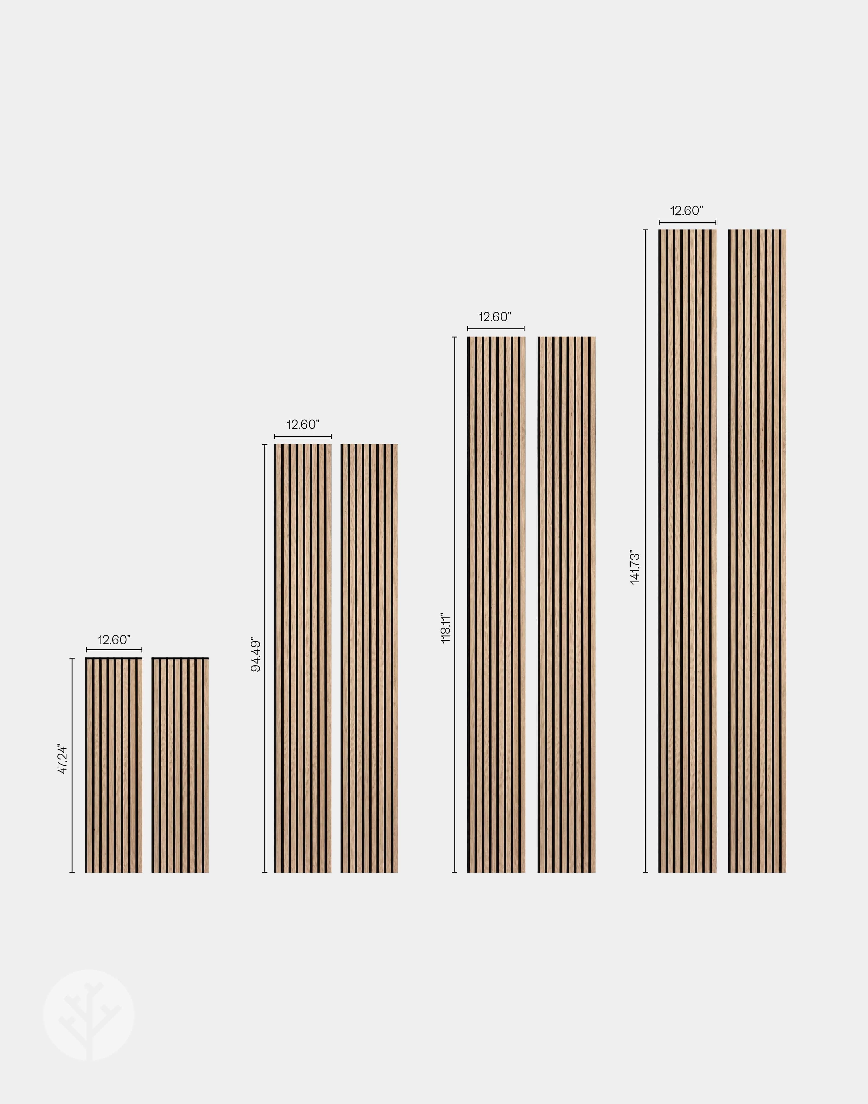 Oak Acoustic Slat Wood Wall Panels | Natural Core | Original Slatpanel® - Image 3