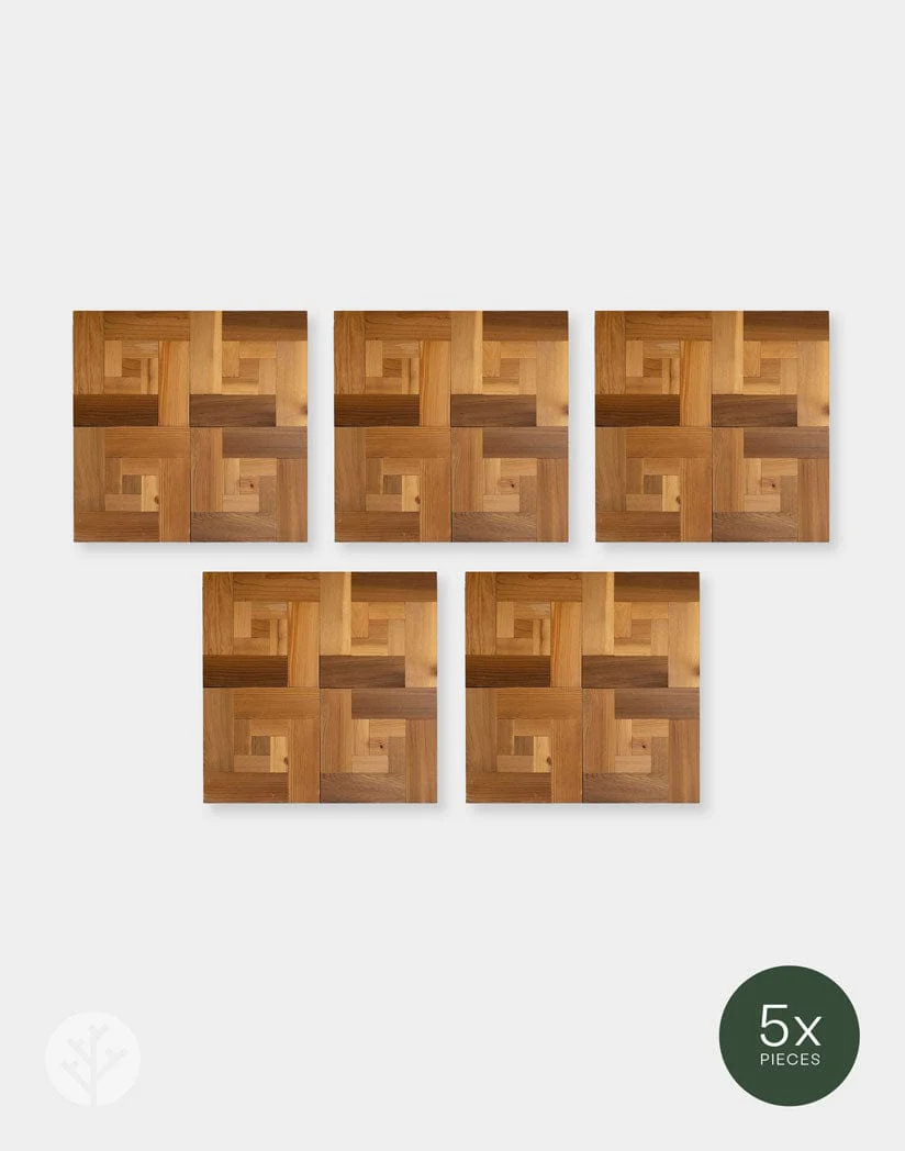 Milano Natural Wood Mosaic Tiles - Image 3