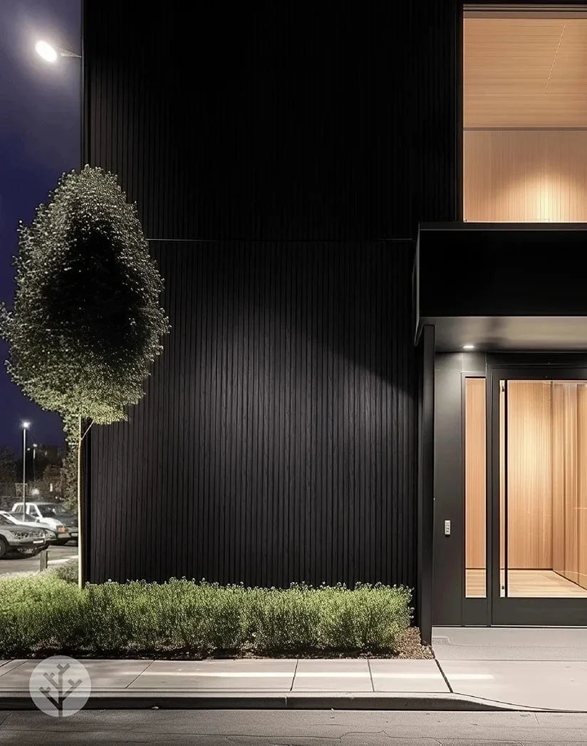 Plaank® Black Exterior Slat Wall Panels - Image 10