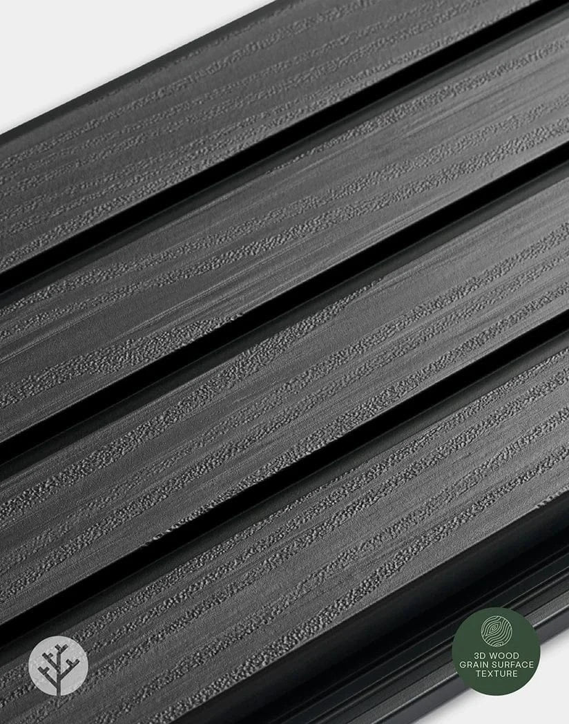 Plaank® Black Exterior Slat Wall Panels - Image 8