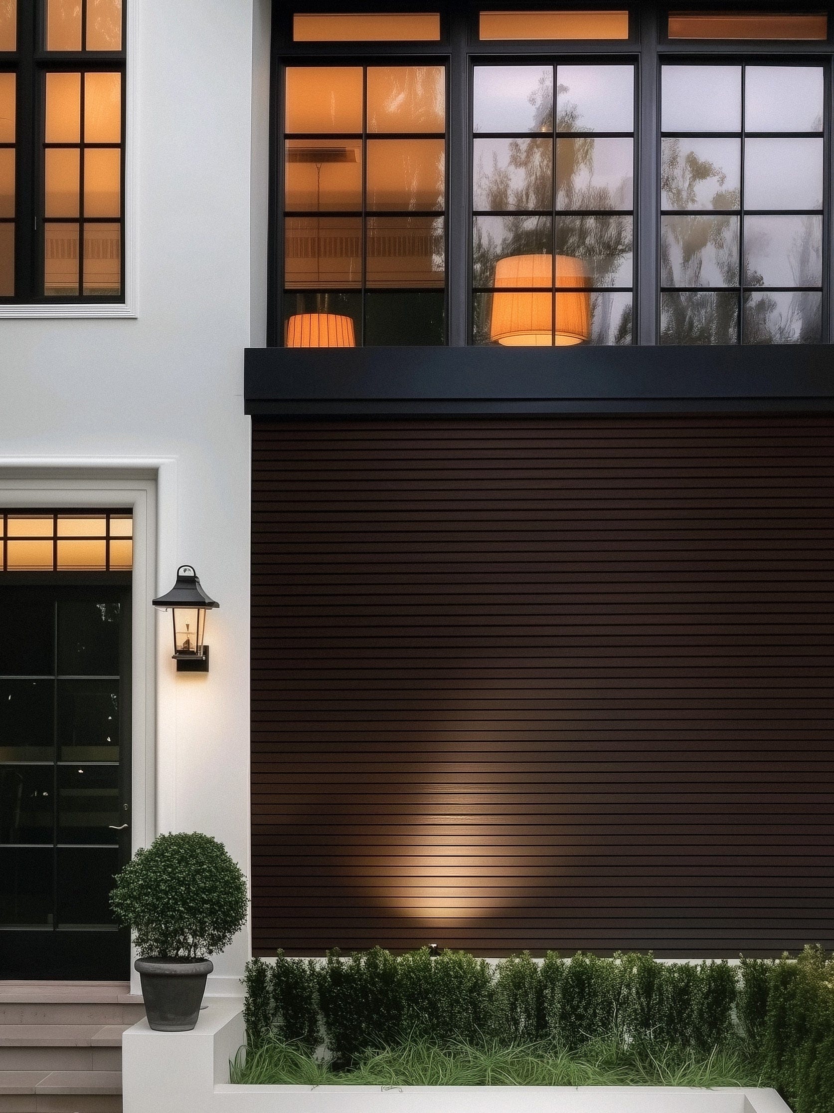 Plaank® Walnut Exterior Slat Wall Panels