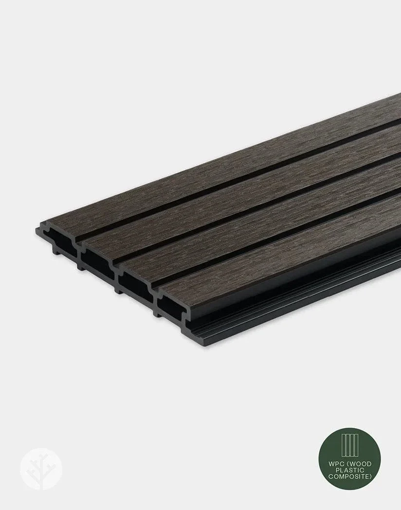 Plaank® Walnut Exterior Slat Wall Panels - Image 5
