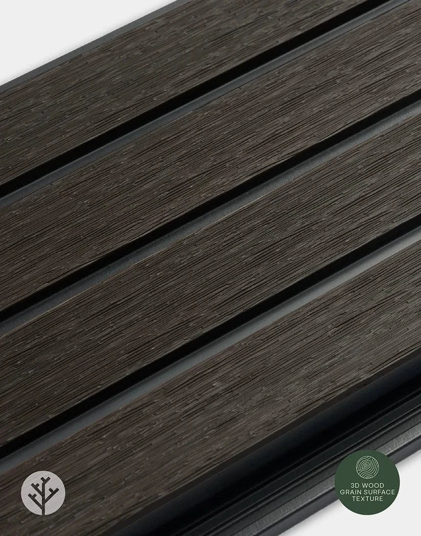 Plaank® Walnut Exterior Slat Wall Panels - Image 8