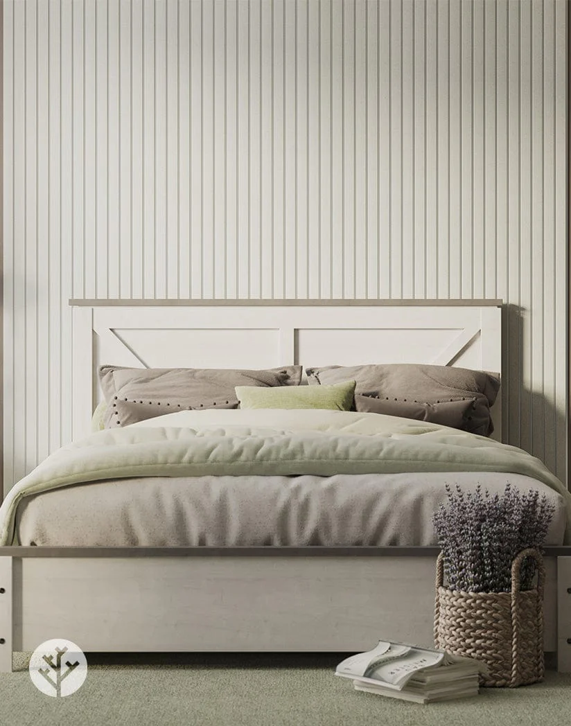 Slatpanel® Luxe White Wide Slat Wood Wall Panel - Image 3