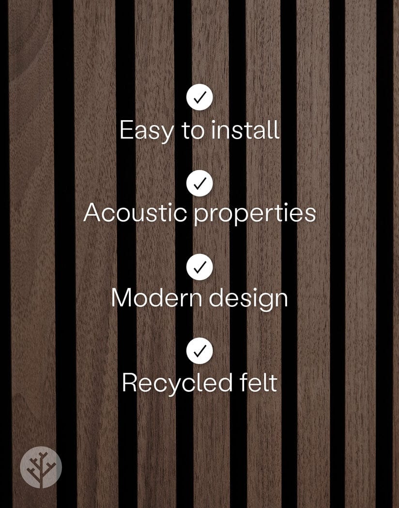 Luxury American Walnut Acoustic Slat Wood Wall Panels | Original Slatpanel® - Image 11