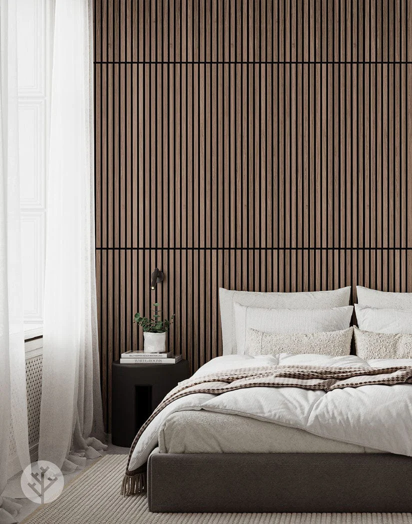 Luxury American Walnut Acoustic Slat Wood Wall Panels | Original Slatpanel® - Image 12